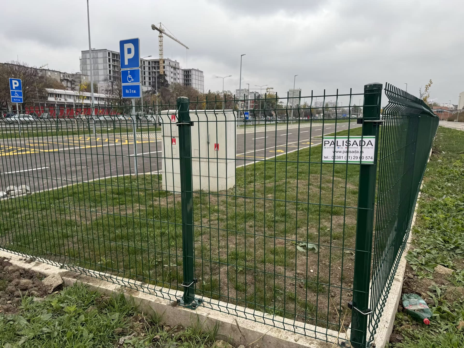 EUROFENCE 3D PANELNA OGRADA – PARKING