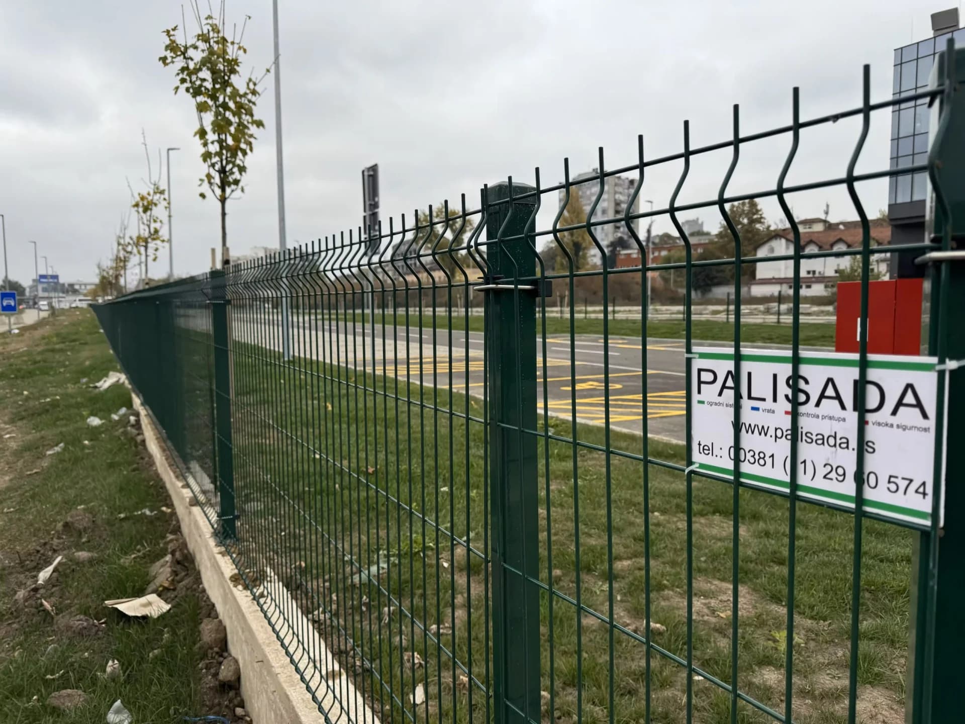 EUROFENCE 3D PANELNA OGRADA – PARKING