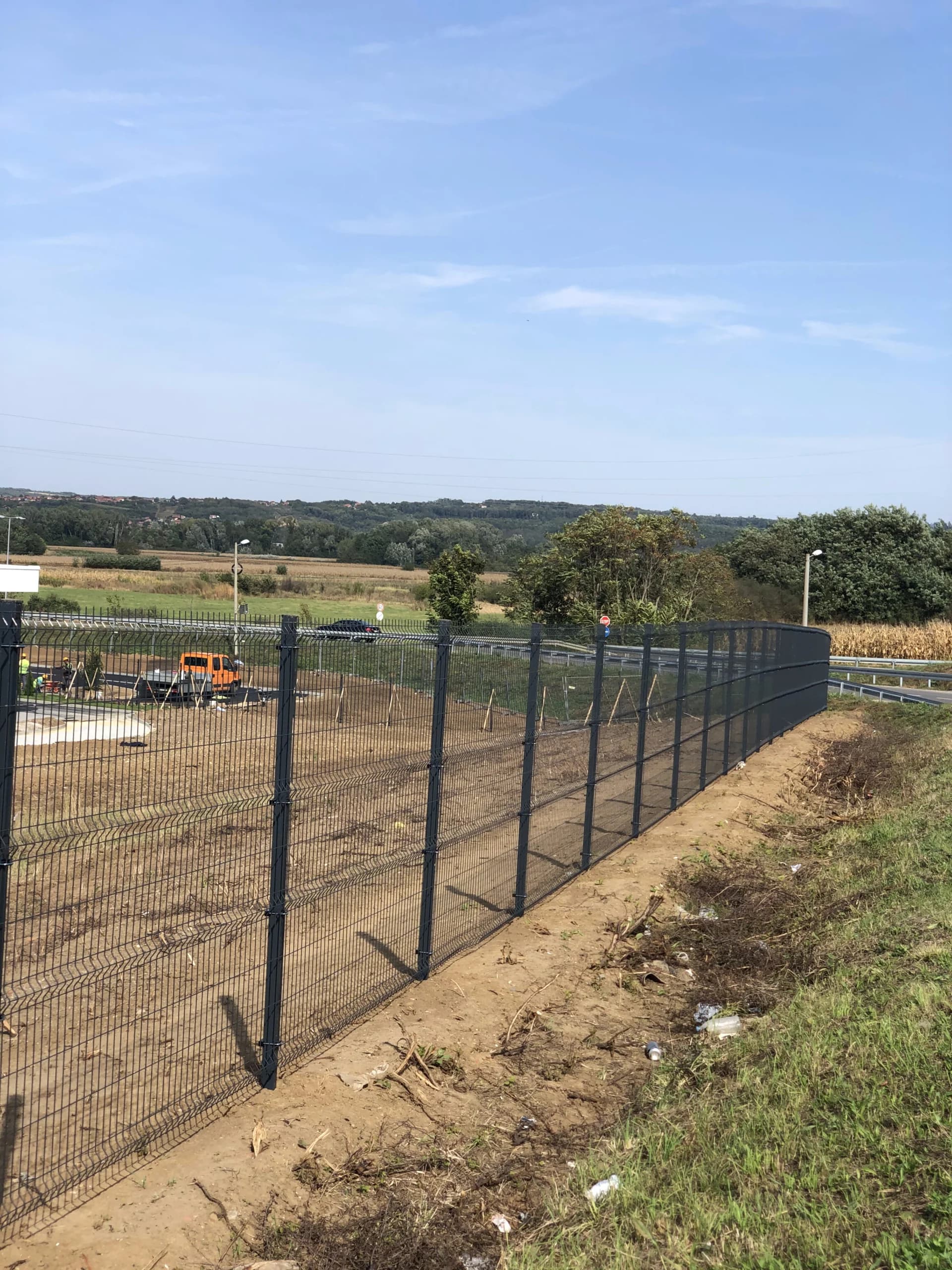 EUROFENCE 3D PANELNA OGRADA I KLIZNA KAPIJA LIGHT