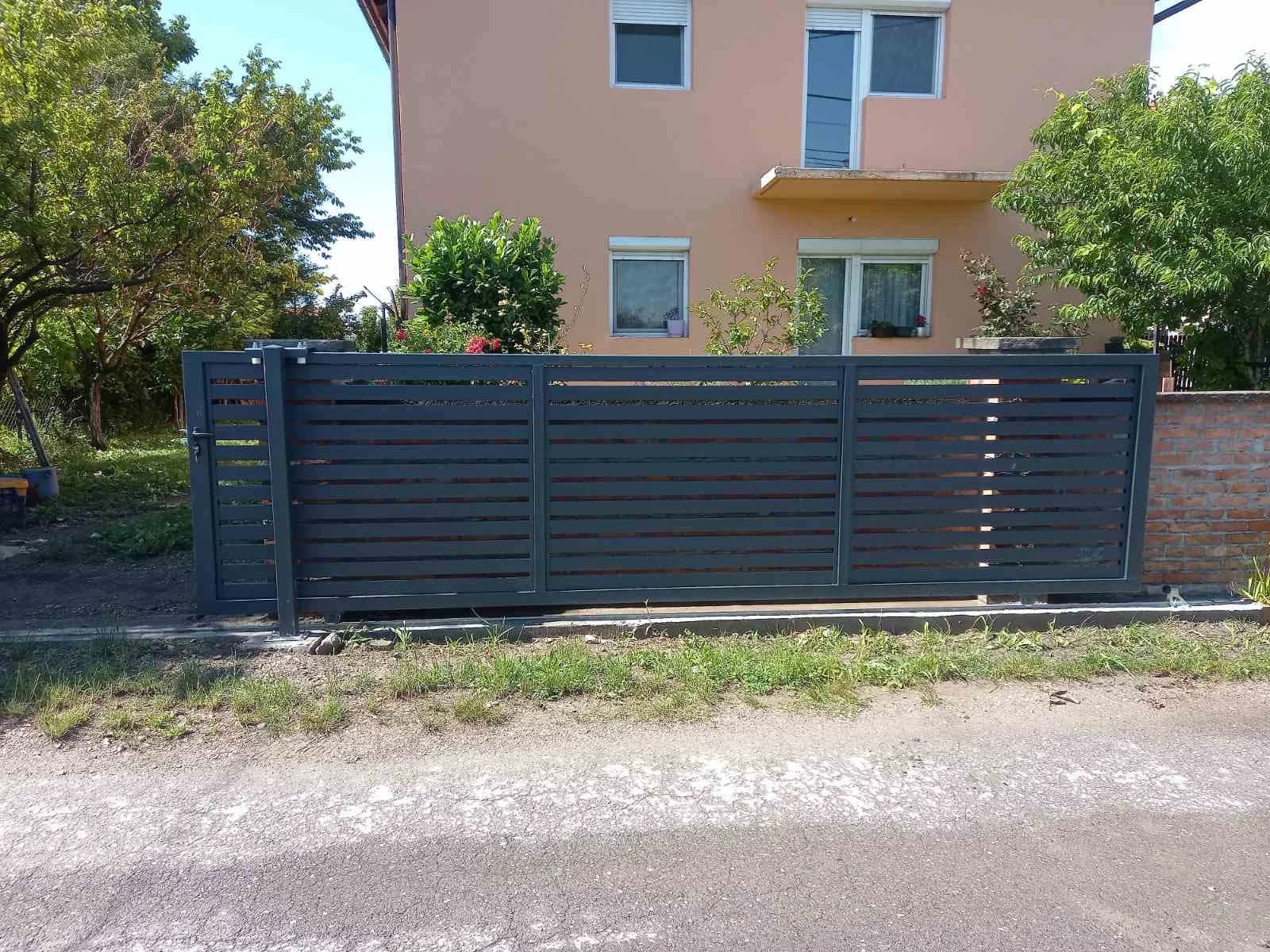 ALUMINIJUMSK KLIZNA I DVOKRILNA KAPIJA