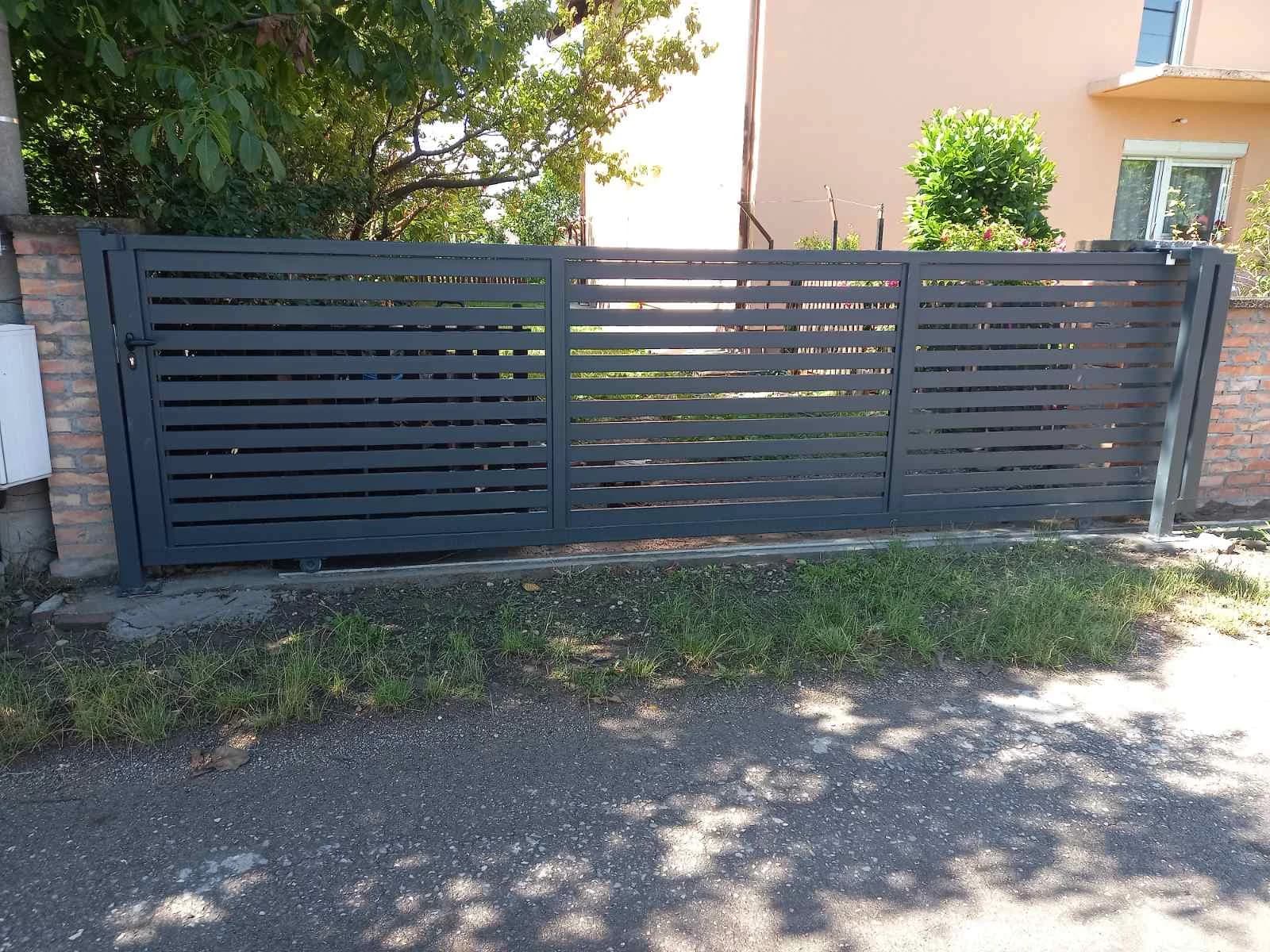 ALUMINIJUMSK KLIZNA I DVOKRILNA KAPIJA