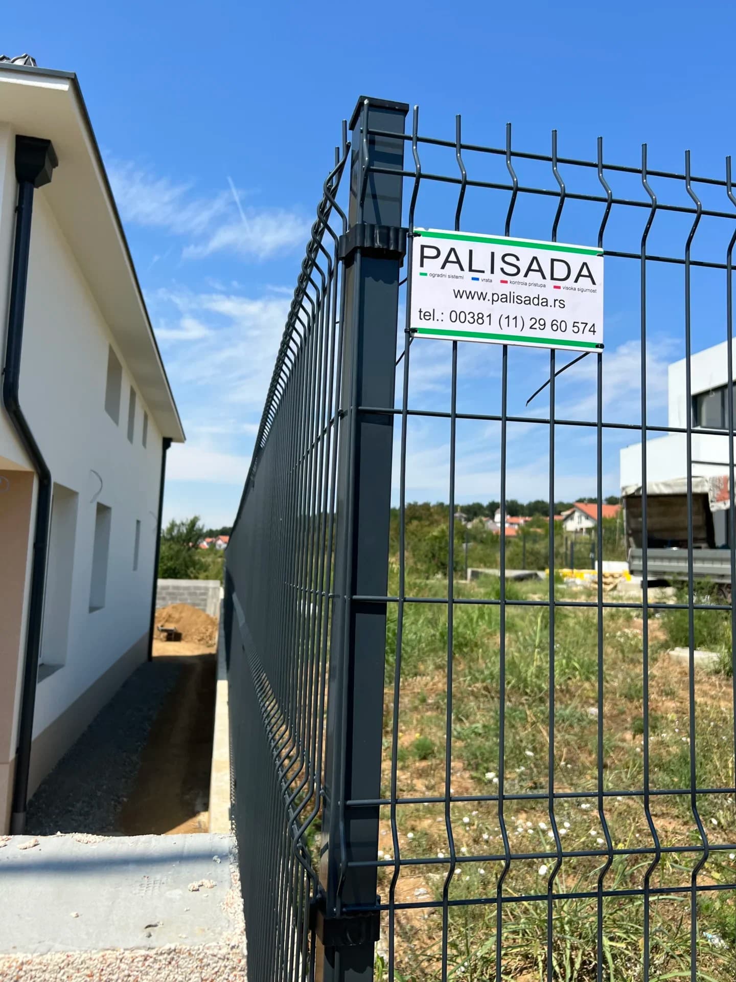 Panelna ograda EUROFENCE 3D