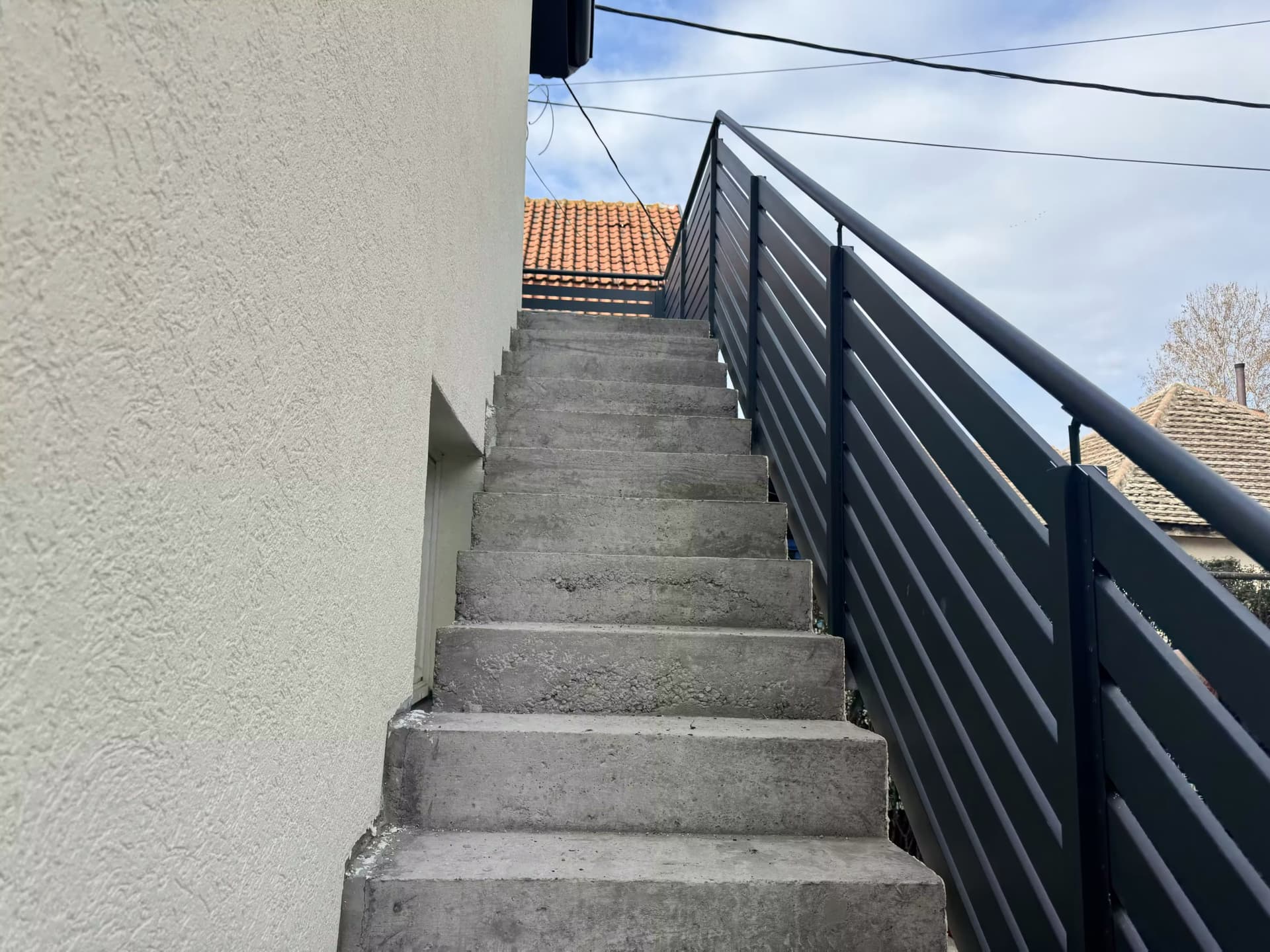 ALUMINIJUMSKA OGRADA ZA TERASU I STEPENICE