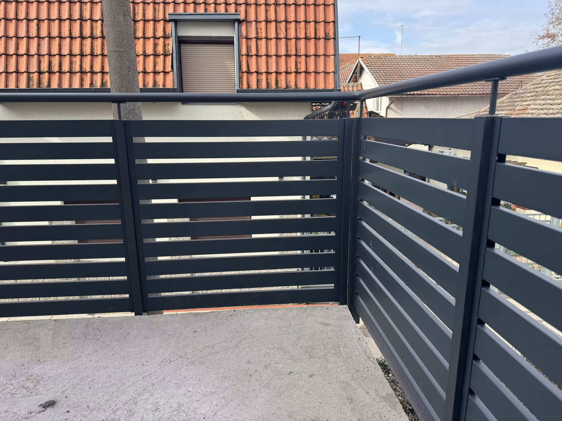 ALUMINIJUMSKA OGRADA ZA TERASU I STEPENICE