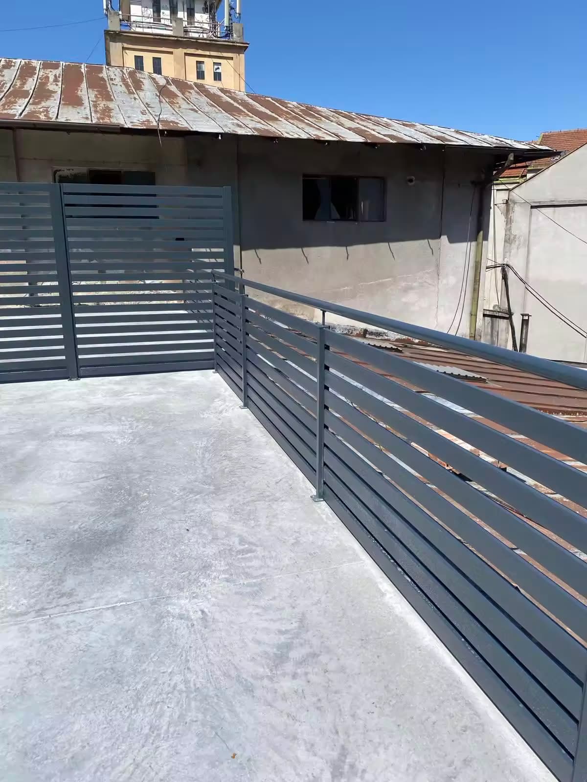 ALUMINIJUMSKA OGRADA ZA TERASU