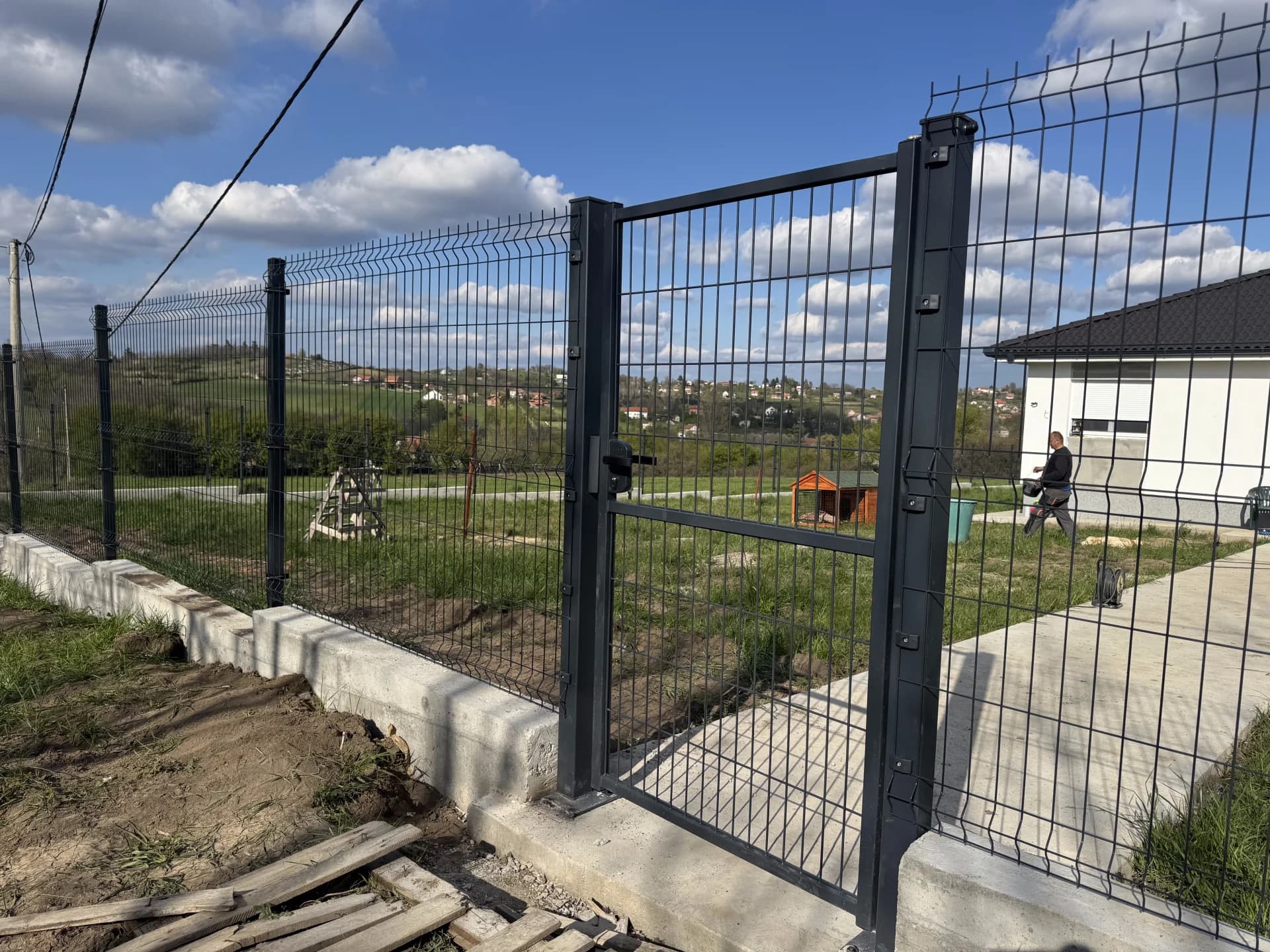EUROFENCE 3D PANELNA OGRADA SA KAPIJAMA