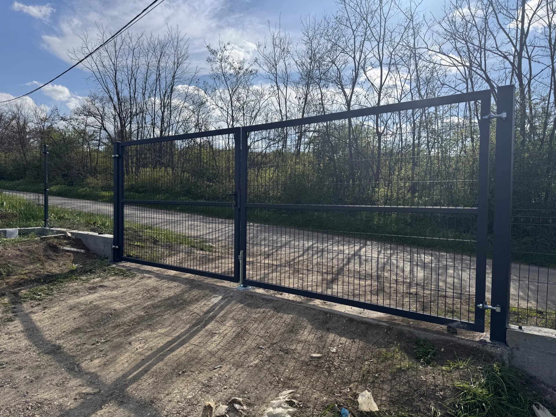 EUROFENCE 3D PANELNA OGRADA SA KAPIJAMA