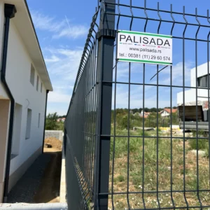 Panelna ograda EUROFENCE 3D